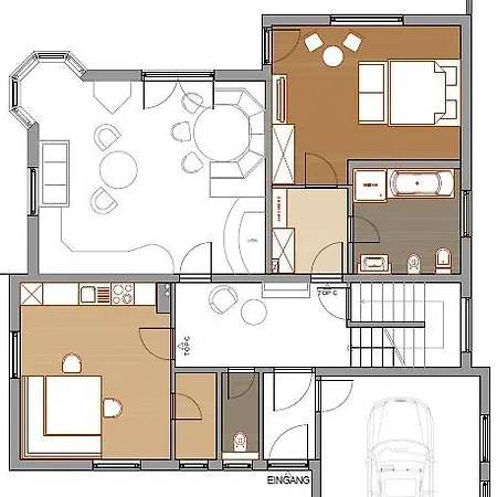 Zweikofelblick Apartament